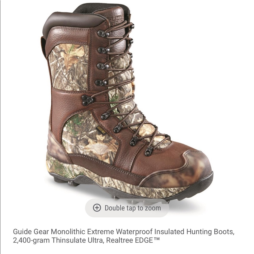 Guide Gear Monolithic Waterproof Insulated Boots